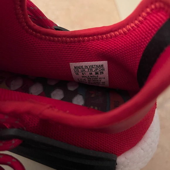 adidas NMD HU Pharrell Human Race Scarlet - Picture 5 of 5